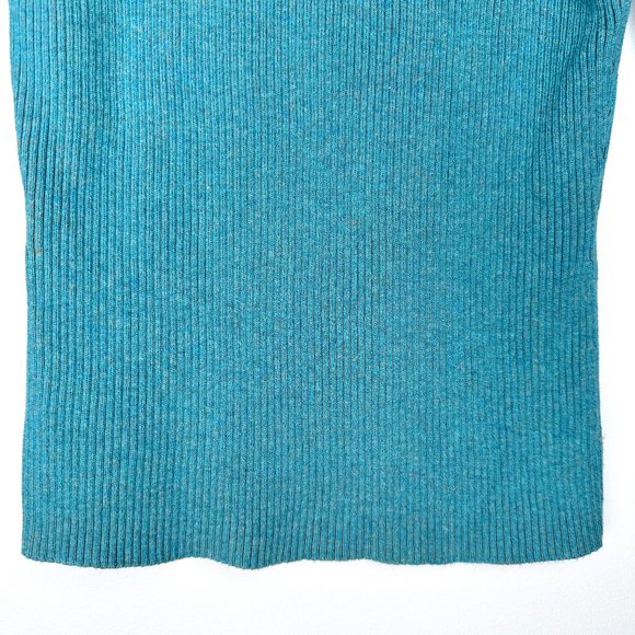 Spanner Contrast Rib Mock Neck Sweater - Picture 9 of 11